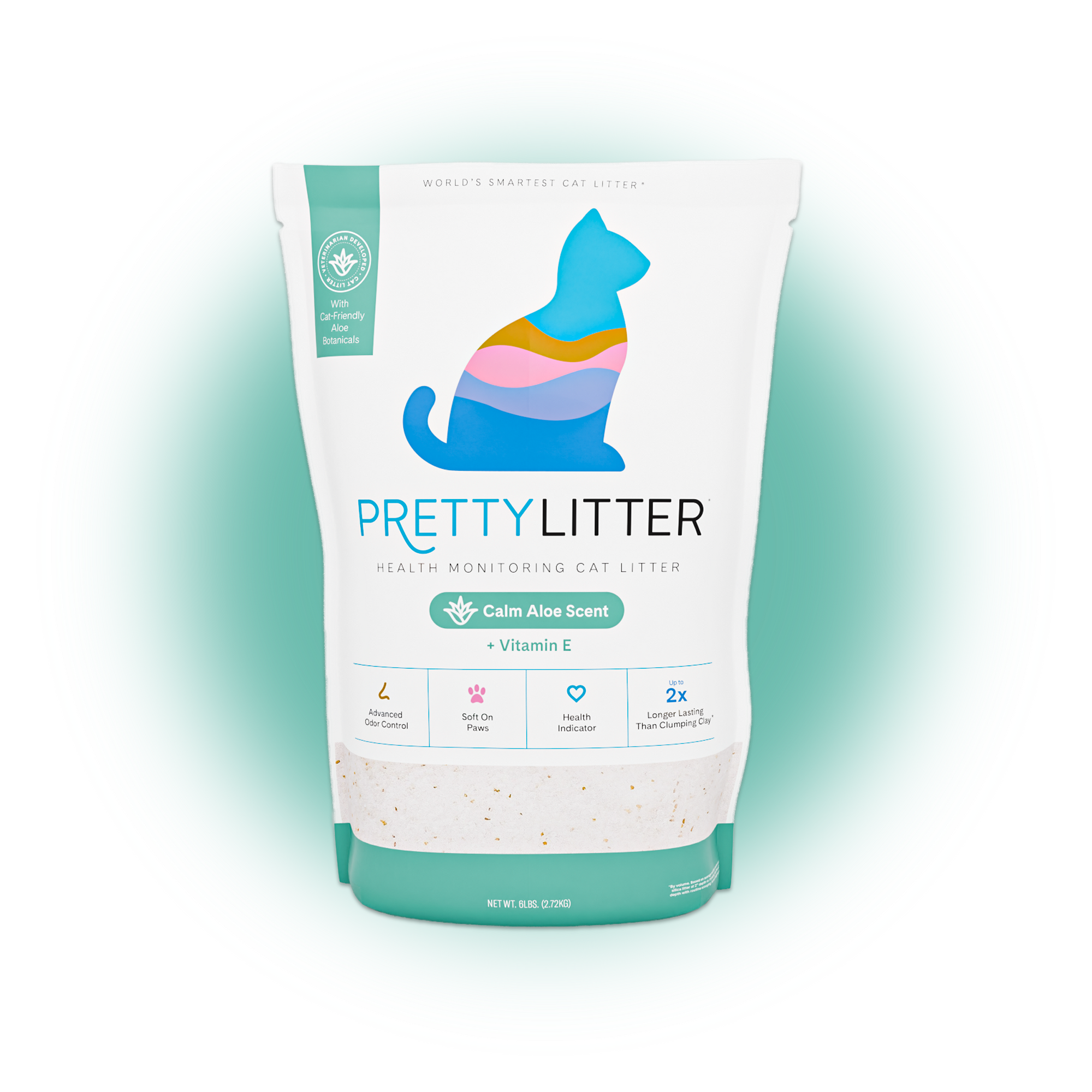PrettyLitter Aloe Scented Subscription- 12 Bags