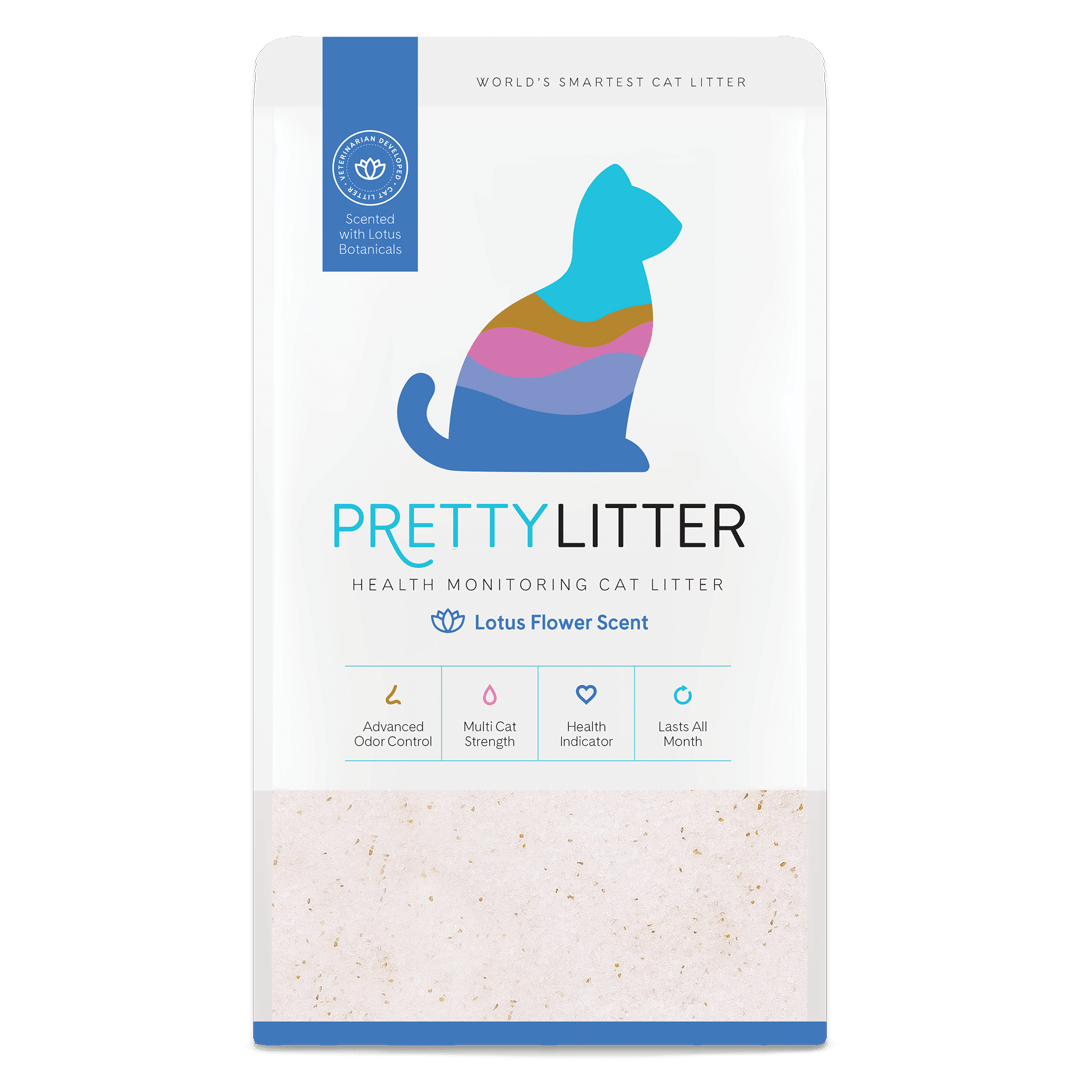 PrettyLitter Lotus Scented Cat Litter